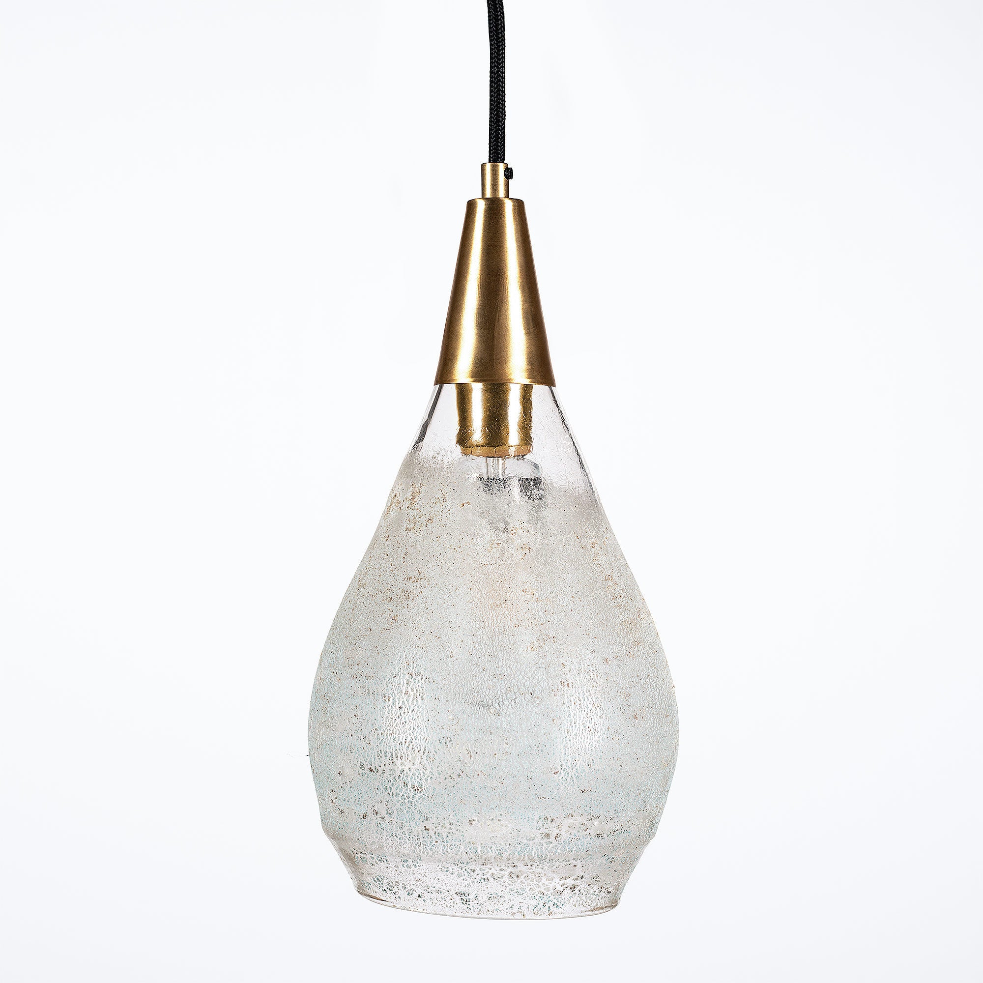 Luminaire Soufflé Cendré
