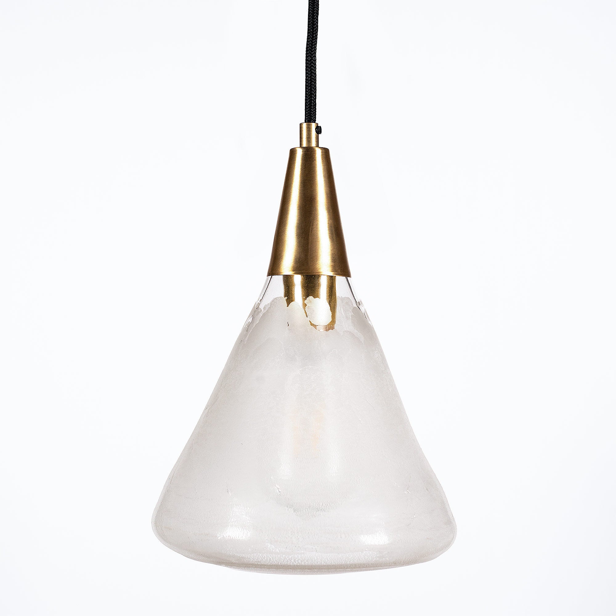 Luminaire Grand Cône Latté
